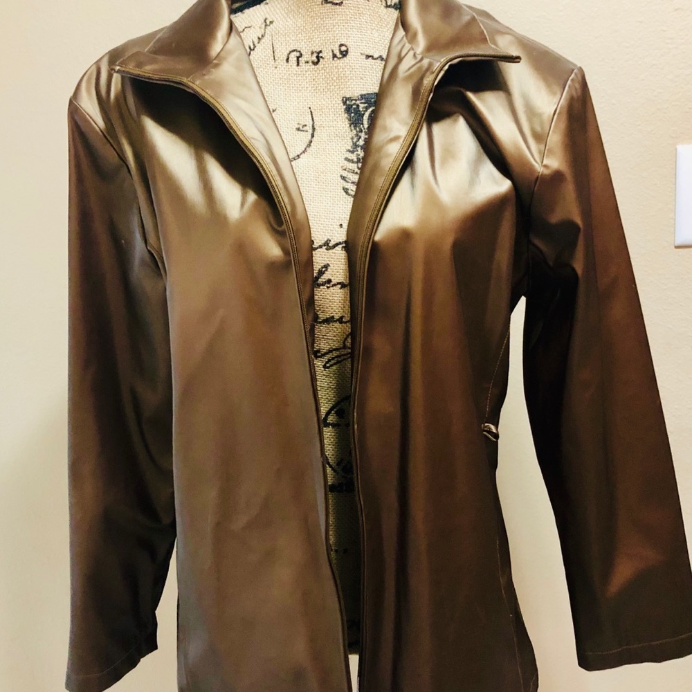 Pleather jacket